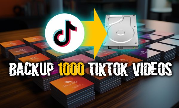 télécharger toutes vos vidéos tiktok